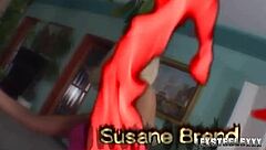 Hungary's Susanne Brend got her holes full of cock