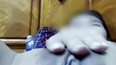 beautiful mother in law gives handjob to daddy