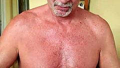 pervy papifacheros nipples connect directly to his dick like a radio