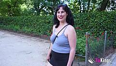 Rookie Fucks Busty Mommy's Ass Publicly