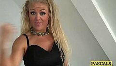 UK milf Rebecca Smyth gets pumped hard in kitchen