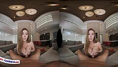 Naughty america's anna claire clouds fucks you in vr pov