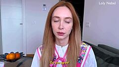 Casting with a very young girl with sexy forms