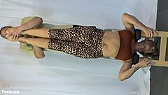 Hiring manager tests lifeguard's soles in feet fetish session