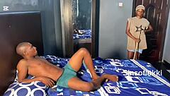 Hot cleaning lady, humble request for extra cash