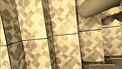 Stepsister gives erection with taboo shaved pussy action