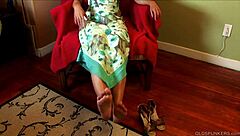 Kinky mature craves attention with sexy, wet display