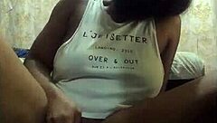 My first time squirting, I wet everything - My first orgasm from fisting