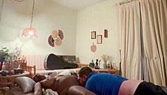 Amateur homemade ebony ass in bedroom interracial pov