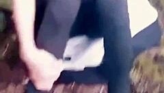 sexo al aire libre con extraño que me mira hace días atrás, doggystyle y bent over