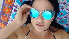 Belch beach day to relax