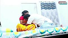 Romantic sex of newly-wed couple is incredibly hot