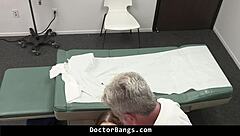 The young patient must undress for the examination