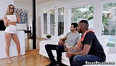 Karla Kush And Two Massive Black Cocks