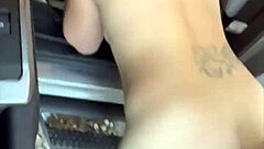 Stunning streetwalker with juicy ass and huge boobs