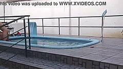 Euzinha behind the cameras in the studio