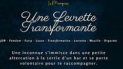 A slutty girl in a string, for a levrette! French amateur