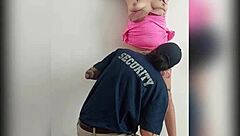 Mexican police officer gives tremendous groping to detainee