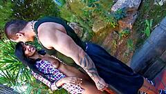 Latina Milf Riding A Big Cock Lick Shaved Tits Stockings Big Tits Pussy Fucking