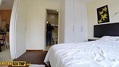 Horny maid, huge tits, monstrous ass, wild hotel encounter
