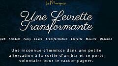 A slutty girl in a string, for a levrette! French amateur