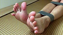 horny girlfriend tied up, punished with vibrator?