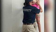 Mexican police officer gives tremendous groping to detainee