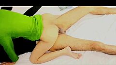 Indian aunty enjoys full sex in gy style