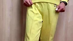 Fake Tennis Club Uniform, Panties and Anal Play