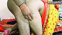 indian couple engages in intimate doggy style session