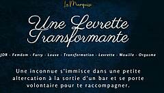 A slutty girl in a string, for a levrette! French amateur