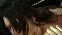An ambitious girl is fucking with a lucky guy