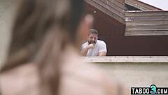 Petite Candie Luciani's Massage Turns Anal