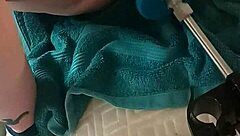 Intriguing softcore solo with sex machine