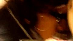 Amateur Blowjob With Masked Tits And Cumshot?