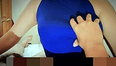 Asian Girl Gives Deepthroat Blowjob and Fucks Trans Friend in Rough Action