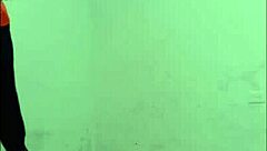 Beautiful Nurse Seduces Cleaner Office Fuck!