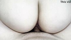 I cum on my neighbor's big ass in POV