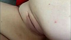 A fit wife rewards husband with intense action