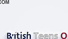 Hot british teen 18+ gets spitroasted with cum in mouth and on tits by neighbors.