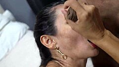 Does Hot Mature Suck Stepson's Big Cock?