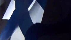 Mistress humiliates old cuckold with jerk off instructions in femdom domination session