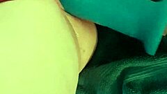 Intriguing softcore solo with sex machine