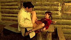 Anal In The Barn With Whore Slut Orgasm