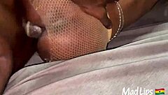 Sexy lactating girl receives a stiff, wet surprise