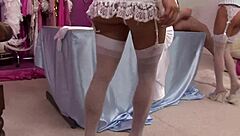 Milf Janet Is Helping Sharon Pink Get Ready For Her Wedding With A 3 Way