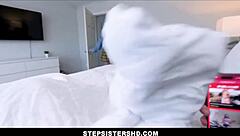 Tiny stepsister asks, Be my first POV?