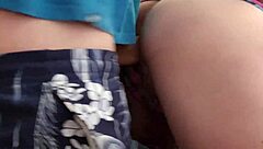 hot babe hitchiker sucking my dick to the motel before i creampie her pussy