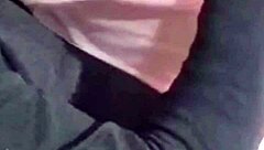 She gave blowjob to her boyfriend in an amateur video
