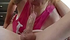 Another guy also tried to feel the thrill of a throat fuck